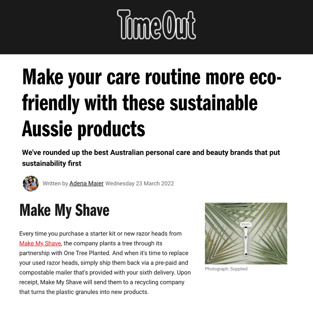 The Best Sustainable Beauty Brands by TimeOut Melbourne