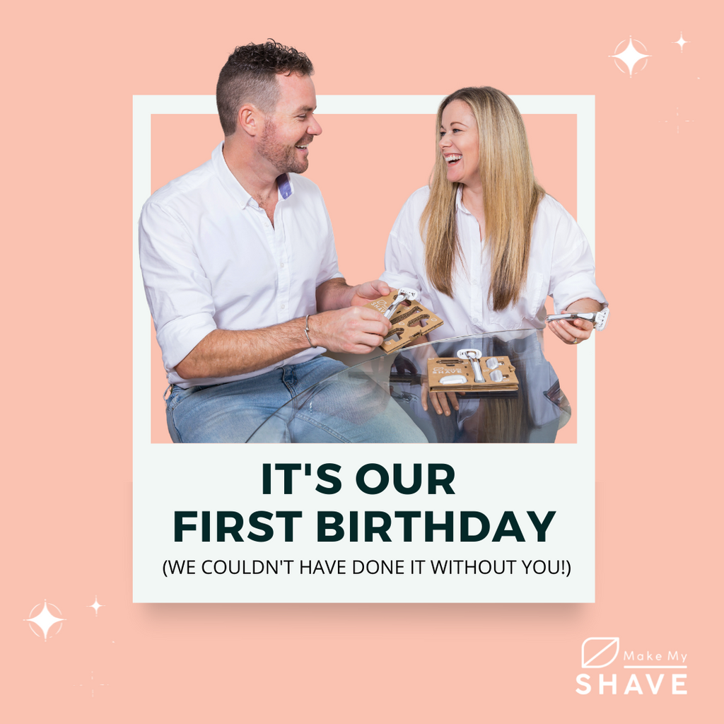 Make My Shave first birthday