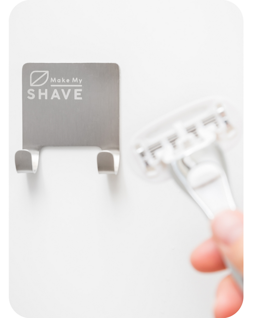 Ladies razor holder for your women's razor by Make My Shave