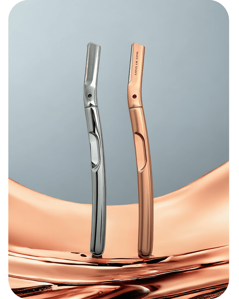 Metal Dermaplaner | Reusable Facial Razor – Make My Shave
