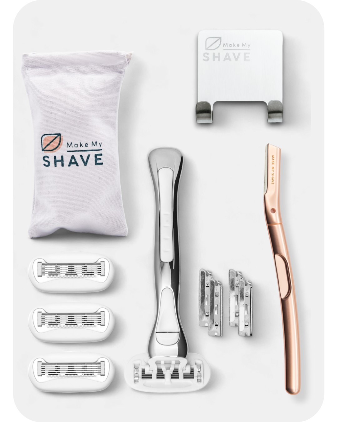 Metal Dermaplaner | Facial Razor – Make My Shave