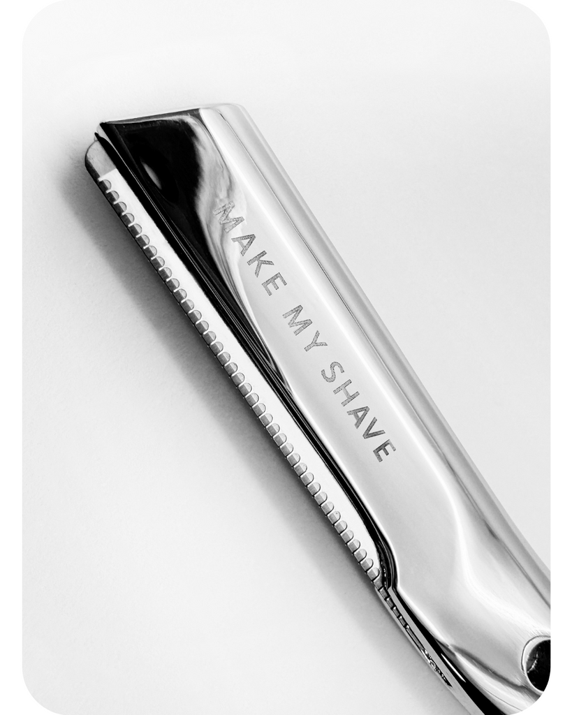 Metal Dermaplaner | Reusable Facial Razor – Make My Shave