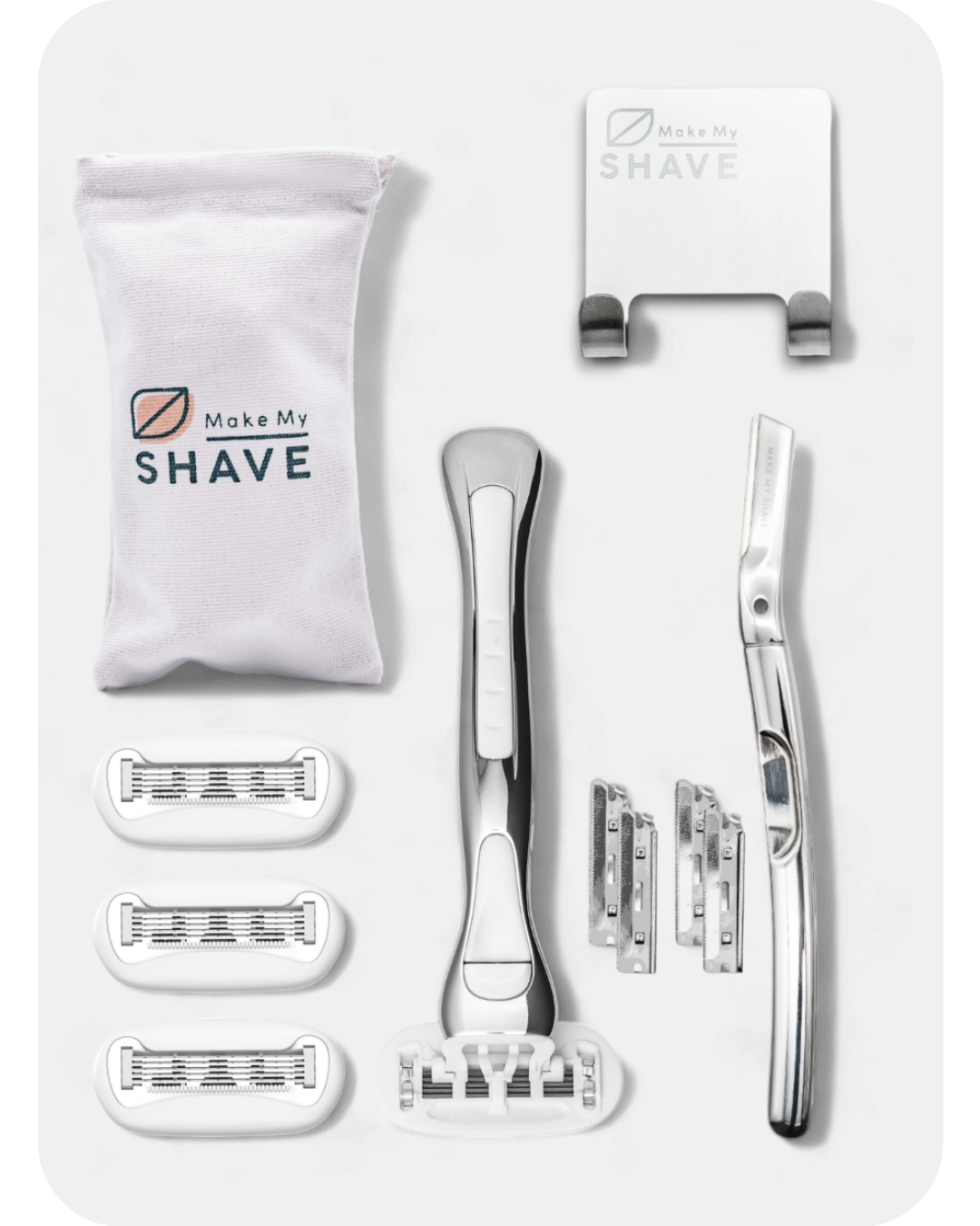 Metal Dermaplaner | Facial Razor – Make My Shave