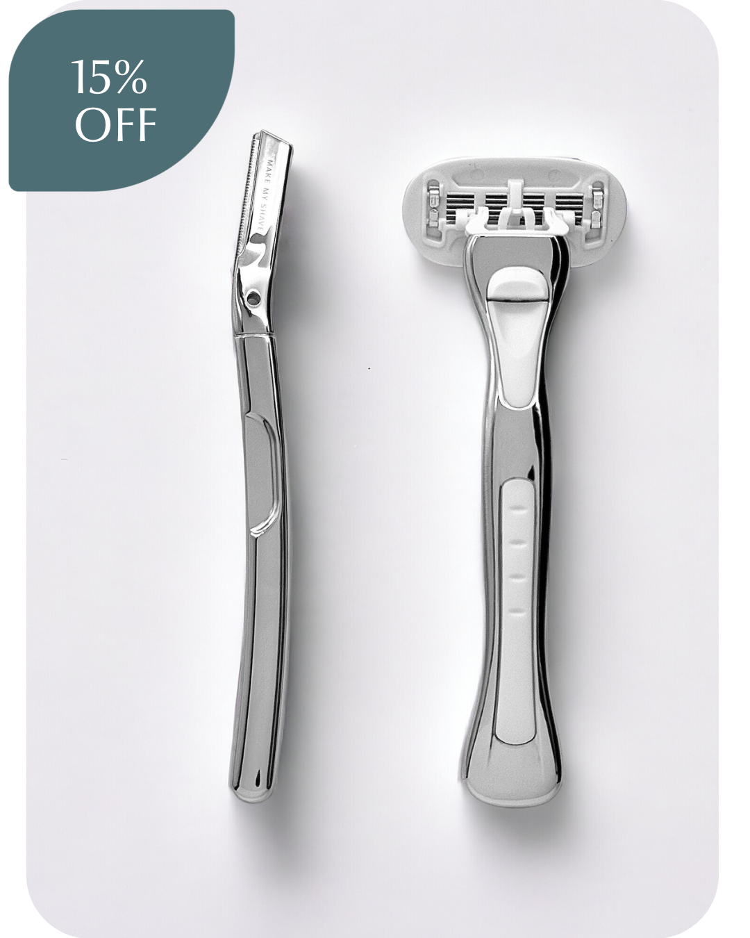 Metal Dermaplaner | Reusable Facial Razor – Make My Shave