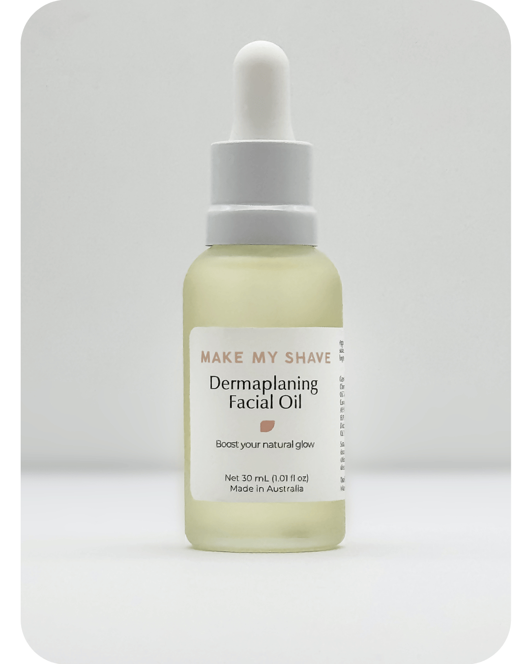 Dermaplaning Facial Oil - Oilplaning by Make My Shave