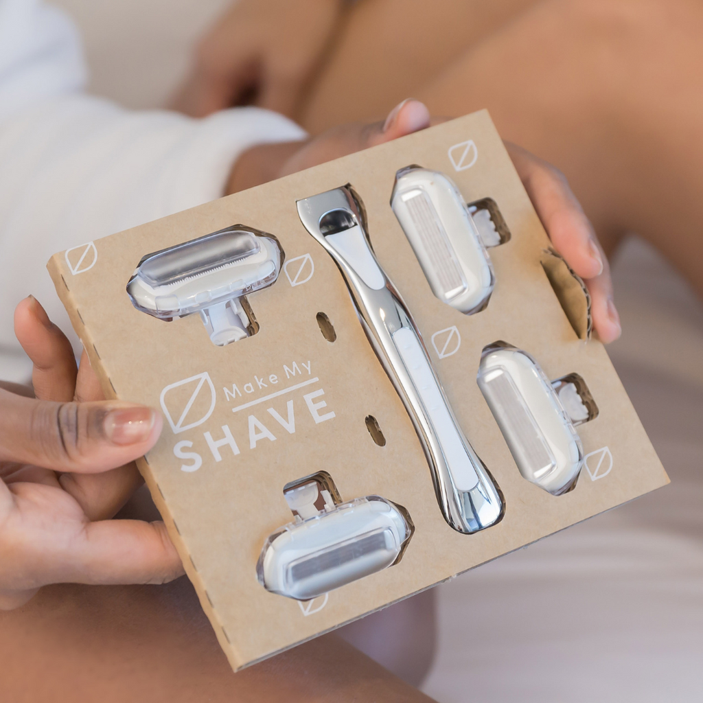Women's shave set by Make My Shave